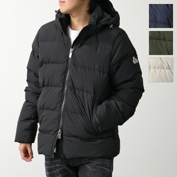 PYRENEX ピレネックス ダウンジャケット SPOUTNIC MINI RIPSTOP 2 HMW012P メンズ フード付 ロゴ カラー3色