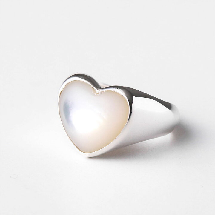 楽天市場】ANNIKA INEZ アニカイネズ リング Pearl Heart Ring R157  