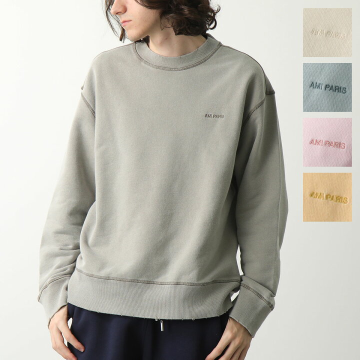 楽天市場】ami paris アミパリス トレーナー FADE OUT SWEATSHIRT 
