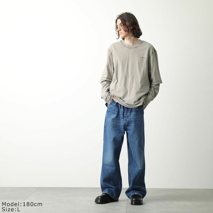 楽天市場】ami paris アミパリス Tシャツ UTS216.JE0051 メンズ 長袖 