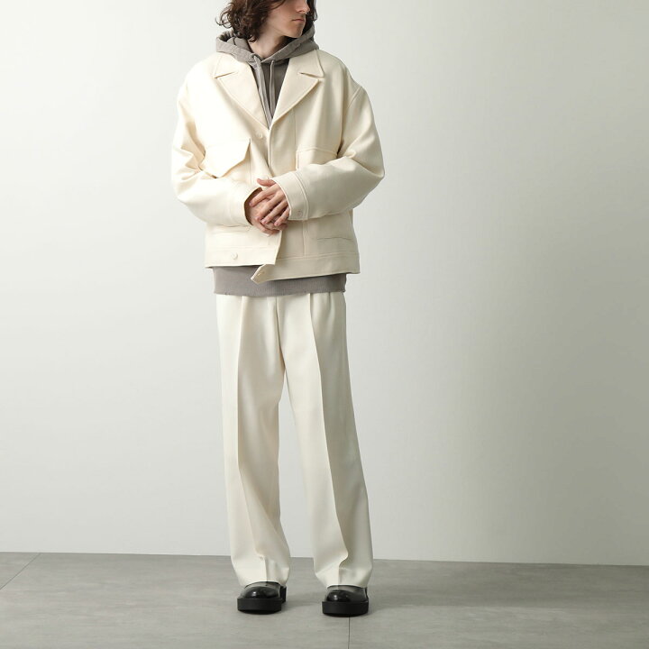 楽天市場】ami paris アミパリス ワイドパンツ STRAIGHT FIT TROUSERS 