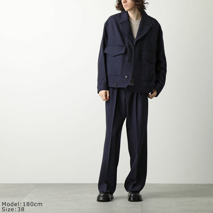 楽天市場】ami paris アミパリス ワイドパンツ STRAIGHT FIT TROUSERS  