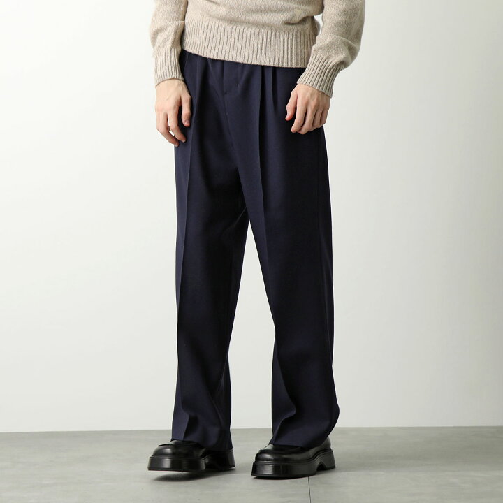 楽天市場】ami paris アミパリス ワイドパンツ STRAIGHT FIT TROUSERS  