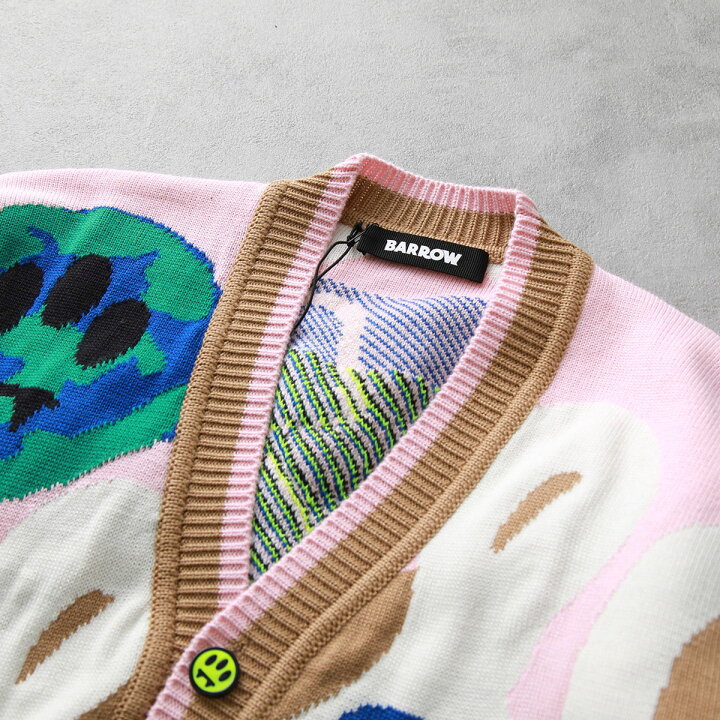 楽天市場】BARROW バロー カーディガン WOOL CARDIGAN F3BWUACA103  