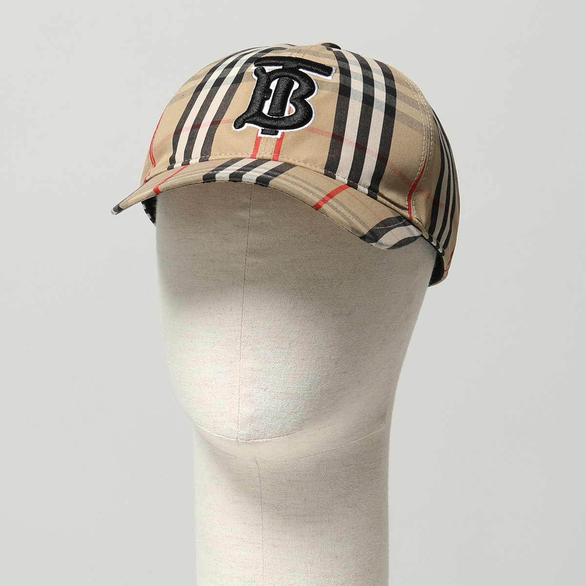 BURBERRY バーバリー 8017283 バーバリーチェック×TB立体刺繍 ベースボールキャップ 帽子 ARCHIVE-BEIGE-IP-CHK  レディース メンズ | インポートセレクト musee