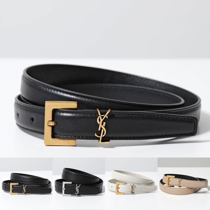 楽天市場】SAINT LAURENT サンローラン ベルト YSL BELT 2.0 ナロー 