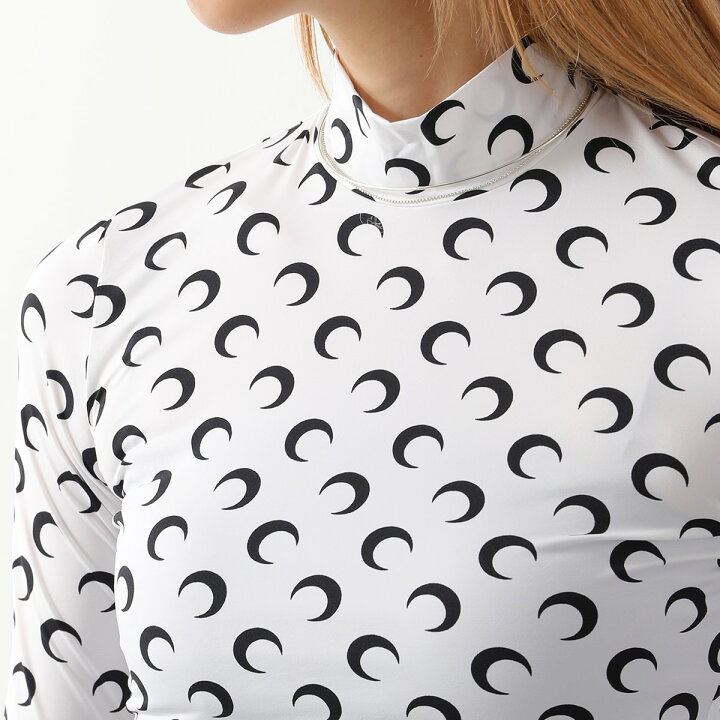 楽天市場】Marine Serre マリーン セル ロンT カットソー Moon Printed 