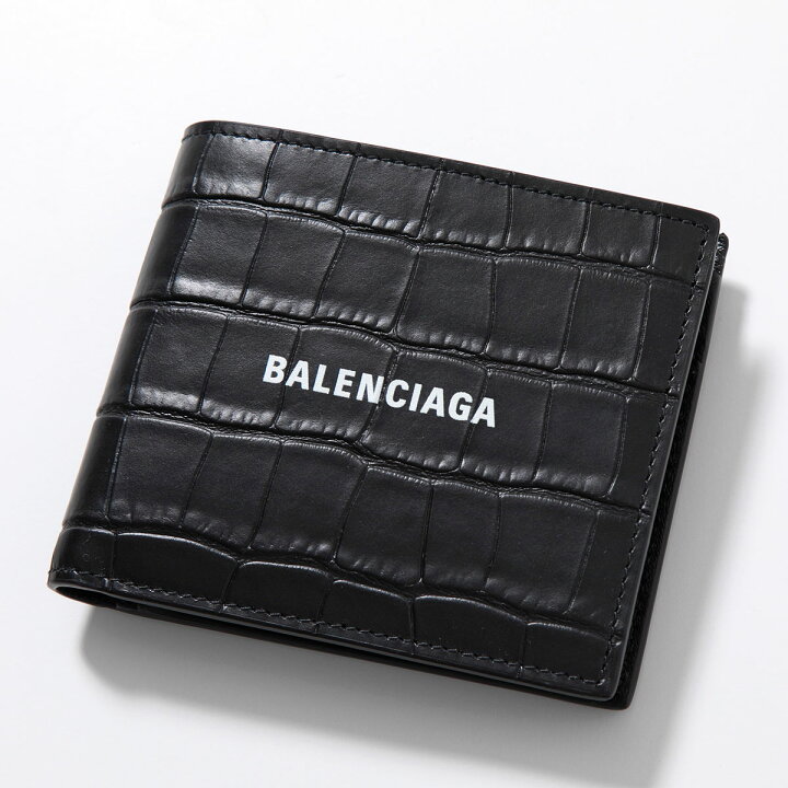 楽天市場】BALENCIAGA バレンシアガ 二つ折り財布 594315 1ROP3 メンズ 