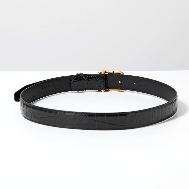 楽天市場】BALENCIAGA バレンシアガ ベルト BB THIN BELT 581690 1LR04 