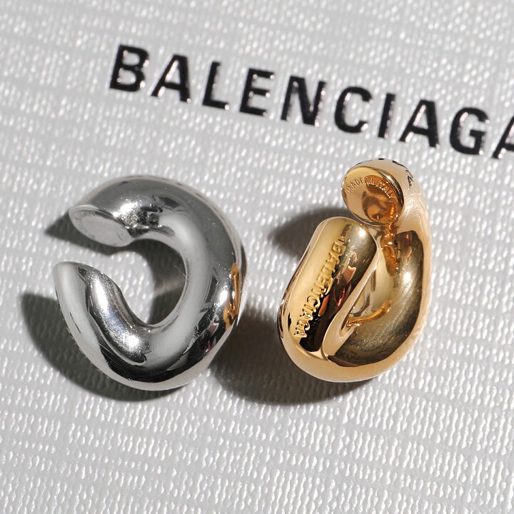 楽天市場】BALENCIAGA バレンシアガ イヤーカフ LOOP EAR CUFF 765716 