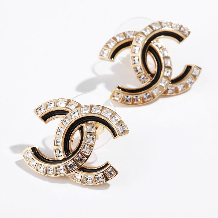 楽天市場】CHANEL シャネル ピアス ABC327 B15468 レディース ココ 