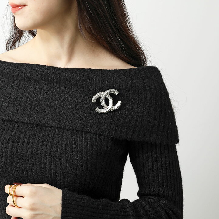 楽天市場】CHANEL シャネル ブローチ A63085 Y02033 レディース メタル 
