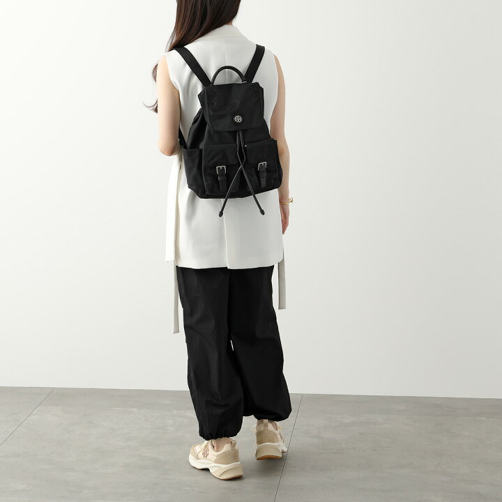楽天市場】 TORY BURCH トリーバーチ バックパック VIRGINIA FLAP  