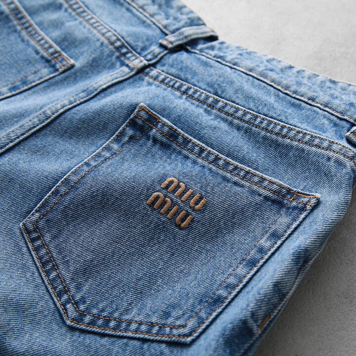 楽天市場】MIUMIU ミュウミュウ ジーンズ GWP482 13LE レディース  