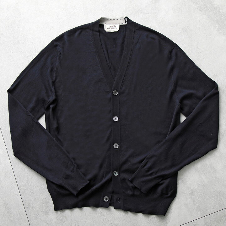 楽天市場】HERMES エルメス カーディガン Hディテール Detail H  