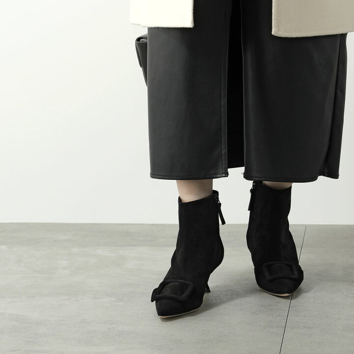 楽天市場】MANOLO BLAHNIK マノロブラニク ショートブーツ BAYLOW050 