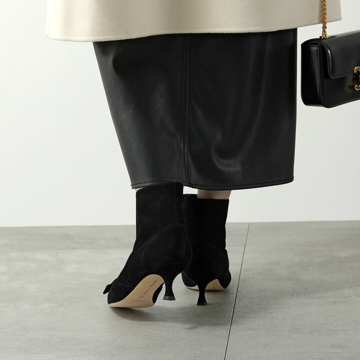 楽天市場】MANOLO BLAHNIK マノロブラニク ショートブーツ BAYLOW050 