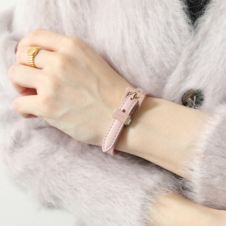 楽天市場】MIUMIU ミュウミュウ ブレスレット 5IB472 2F9G レディース  