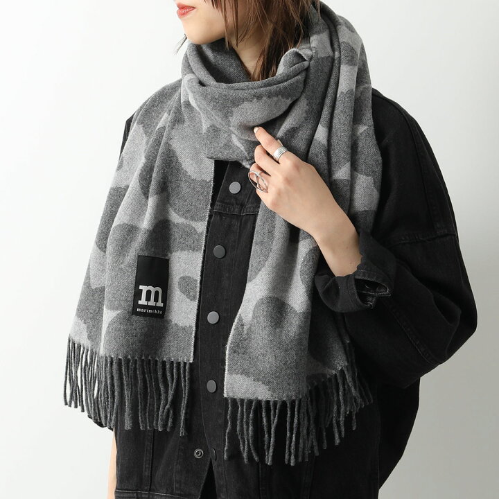 楽天市場】marimekko マリメッコ マフラー Ovlin Unikko 092248  