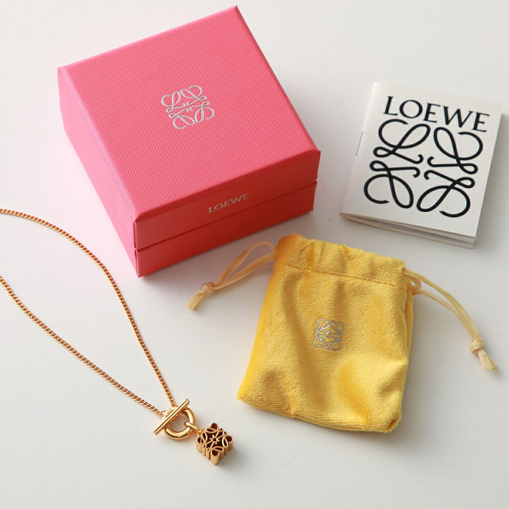 楽天市場】LOEWE ロエベ ネックレス ANAGRAM PENDANT アナグラム 