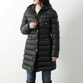 MONCLER モンクレール ダウンコート HIRMA イルマ 1C00022 595FE レディース ナイロン フーテッド セミロング アイコンパッチ 999