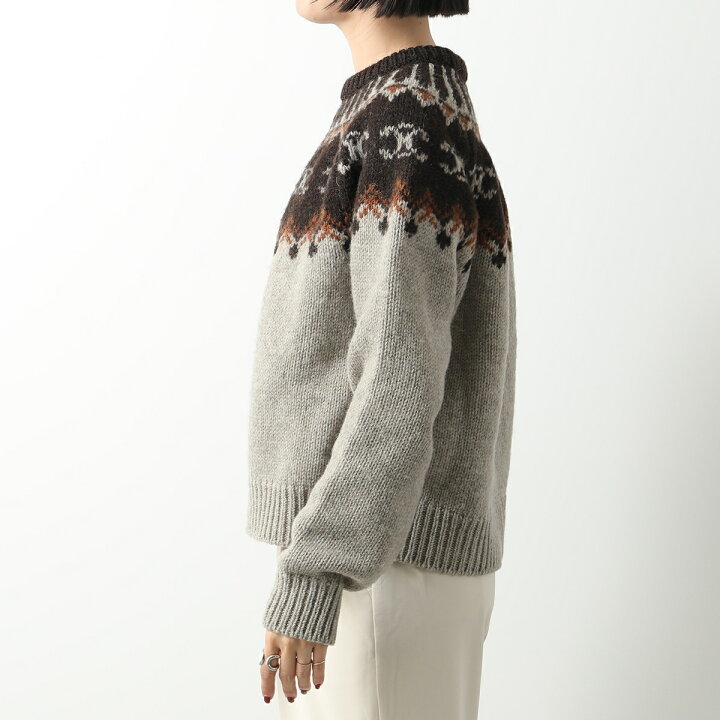 楽天市場】CELINE セリーヌ セーター 2AD6W874P.08GR レディース 