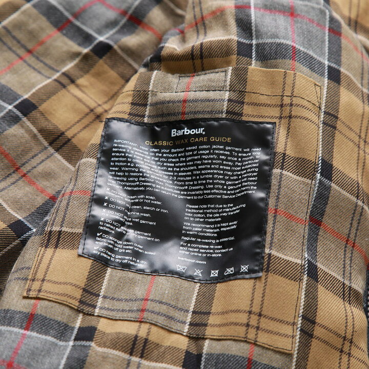楽天市場】Barbour バブアー ワックスジャケット OS Beaufort ビュー 