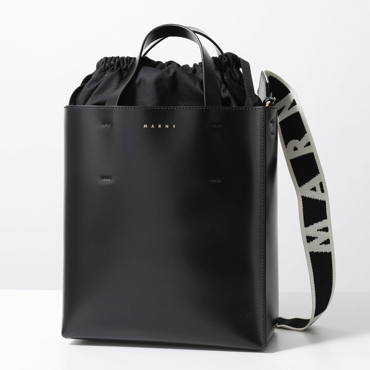 楽天市場】MARNI マルニ トートバッグ MUSEO SMALL ミュゼオ スモール 