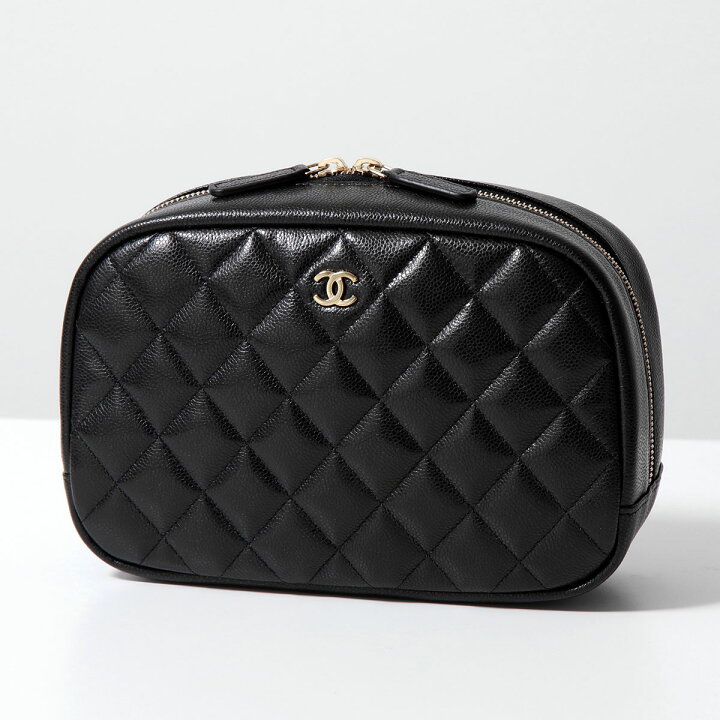 楽天市場】CHANEL シャネル ポーチ MATELASSE マトラッセ A80910  