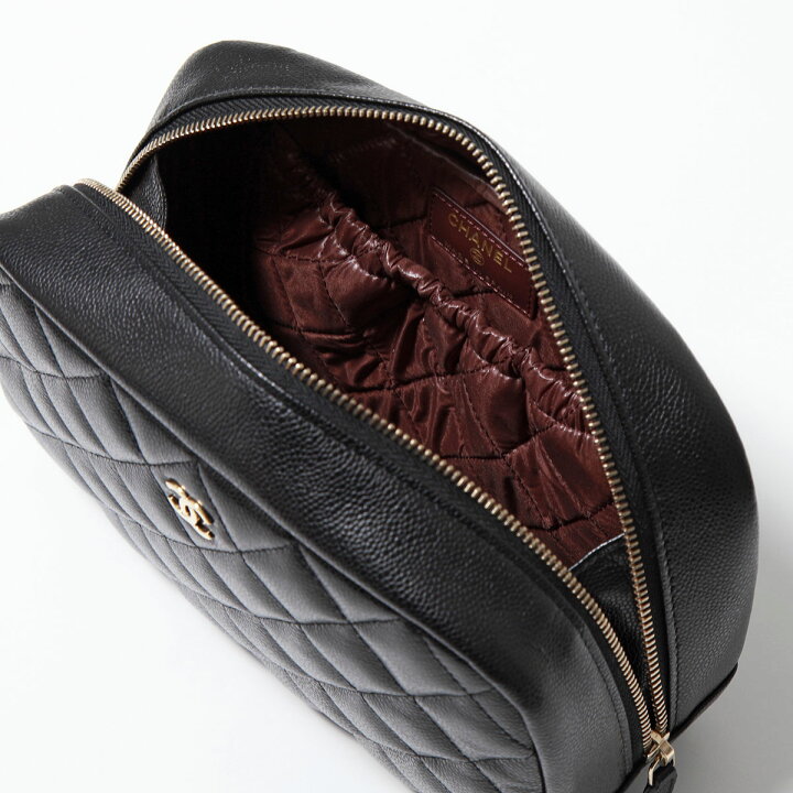 楽天市場】CHANEL シャネル ポーチ MATELASSE マトラッセ A80910  