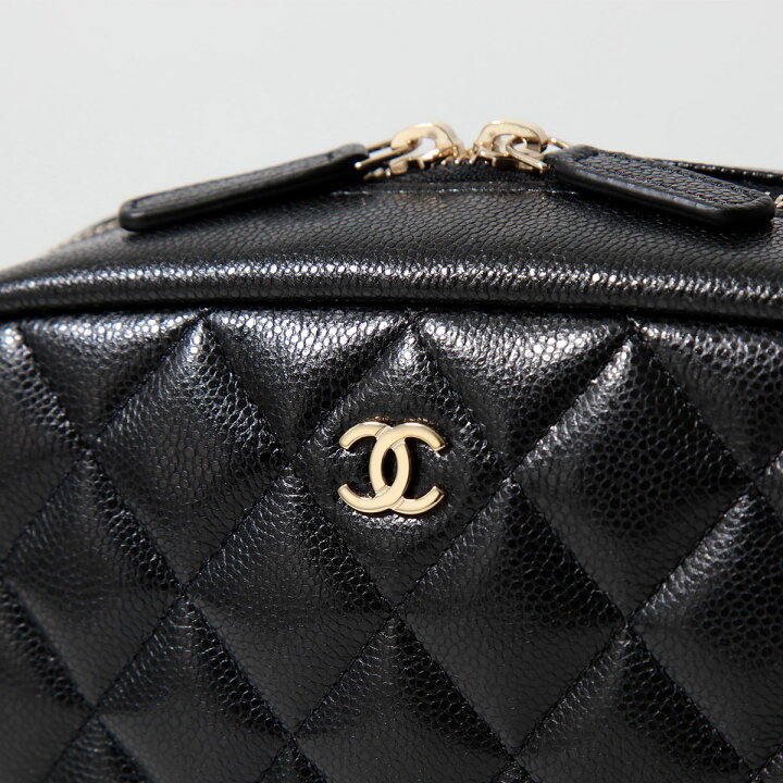 楽天市場】CHANEL シャネル ポーチ MATELASSE マトラッセ A80910 