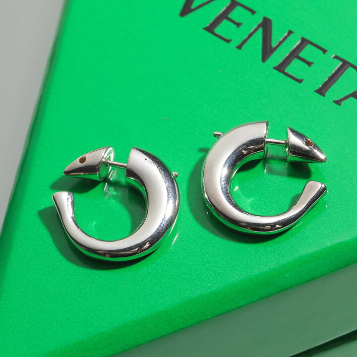 楽天市場】BOTTEGA VENETA ボッテガヴェネタ フープピアス SARDINE  