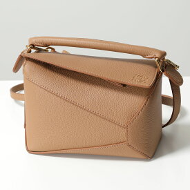 LOEWE ロエベ ショルダーバッグ PUZZLE EDGE MINI パズル エッジ ミニ A510P88X16 レディース アナグラム レザー 鞄 5542/TOFFEE