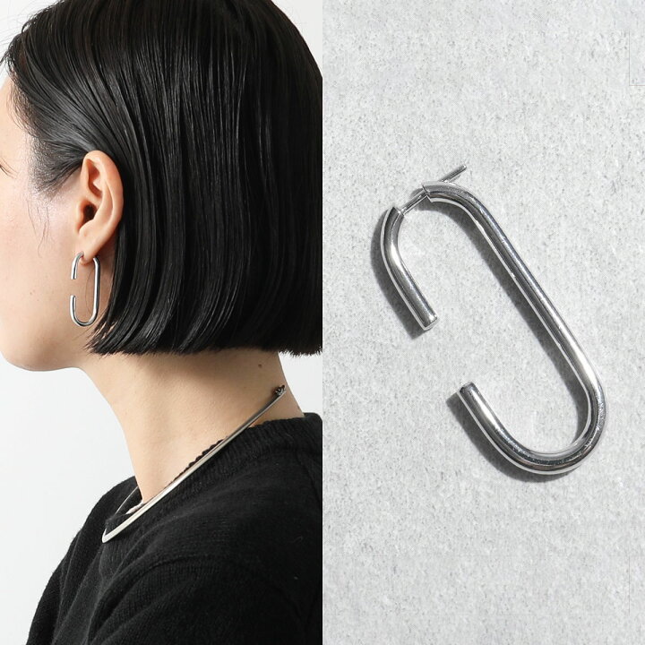 楽天市場】MARIA BLACK マリアブラック ピアス OVAL Earring 100531  
