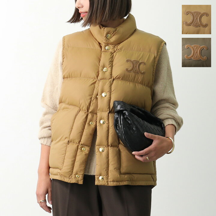 楽天市場】CELINE セリーヌ 中綿ベスト 2W987906V.04CC 2W987906V.02KK  