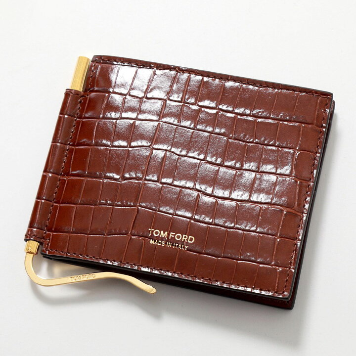 楽天市場】TOM FORD トムフォード 二つ折り財布 Y0231 LCL239 メンズ 
