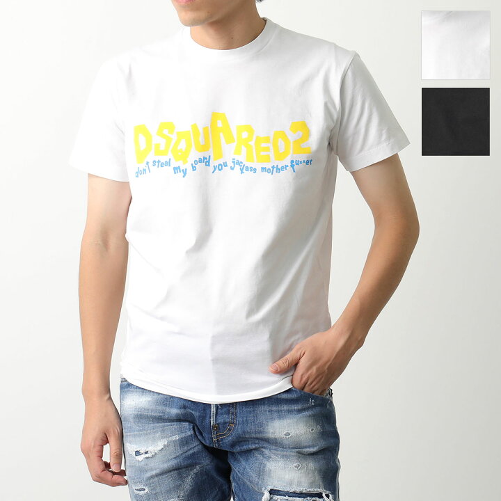 楽天市場】DSQUARED2 ディースクエアード Tシャツ WAVING LOGO COOL 