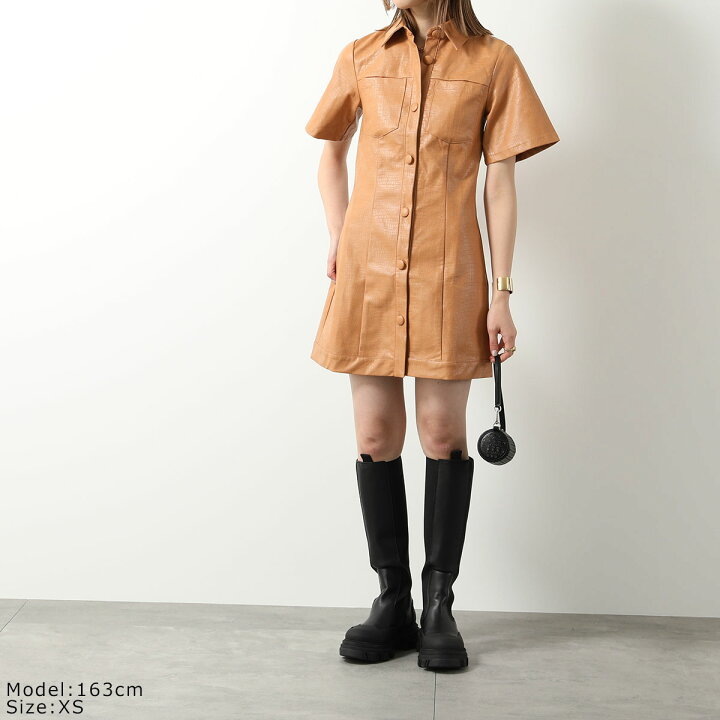 楽天市場】GHOSPELL ゴスペル ワンピース Alexa PU Mini Dress  