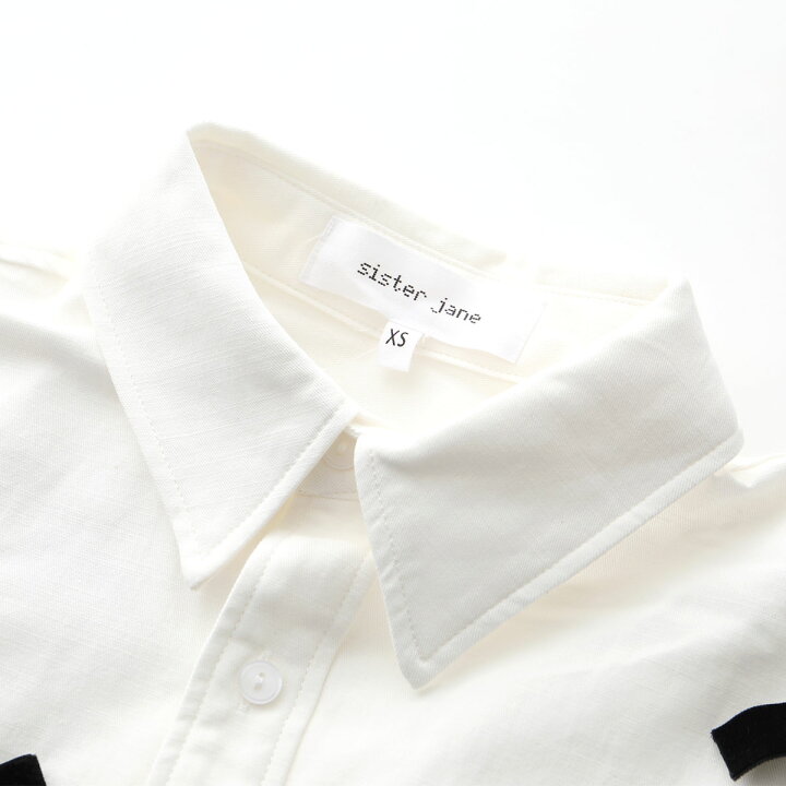 楽天市場】Sister Jane シスタージェーン シャツ Penny Velvet Bow 
