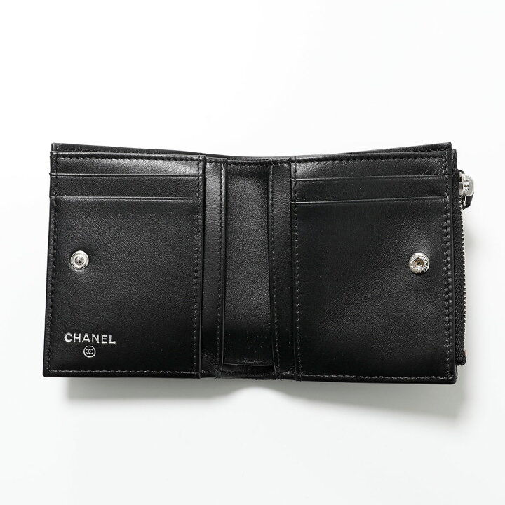 楽天市場】CHANEL シャネル 二つ折り財布 AP3722 B14928 レディース 