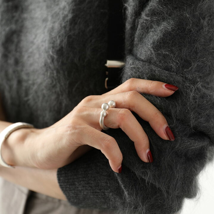 楽天市場】JIL SANDER ジルサンダー オープンリング SPHERE RING 1 