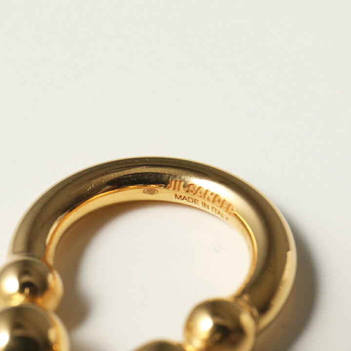 楽天市場】JIL SANDER ジルサンダー オープンリング SPHERE RING 1 