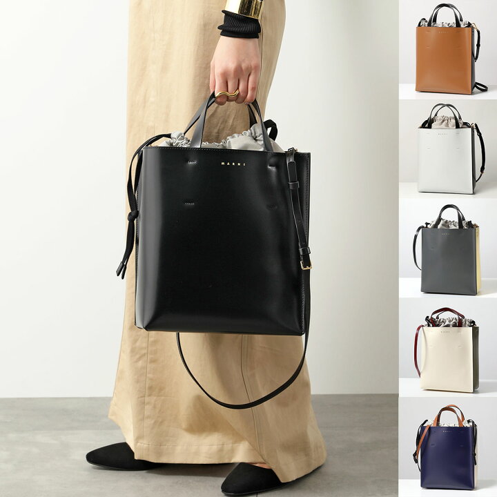 楽天市場】MARNI マルニ トートバッグ museo ミュゼオ SHMPV01TY0 
