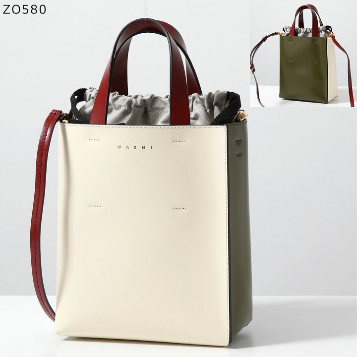 楽天市場】MARNI マルニ トートバッグ MUSEO ミュゼオ ミニ SHMP0039Y0 