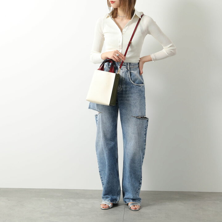 楽天市場】MARNI マルニ トートバッグ MUSEO ミュゼオ ミニ SHMP0039Y0 