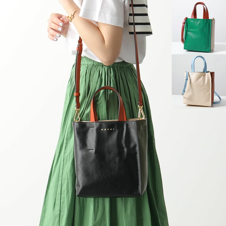 楽天市場】MARNI マルニ ショルダーバッグ MUSEO SOFT MINI ミュゼオ  