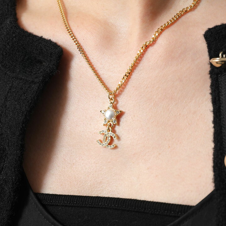 楽天市場】CHANEL シャネル ネックレス ABC642 B15367 レディース ココ  