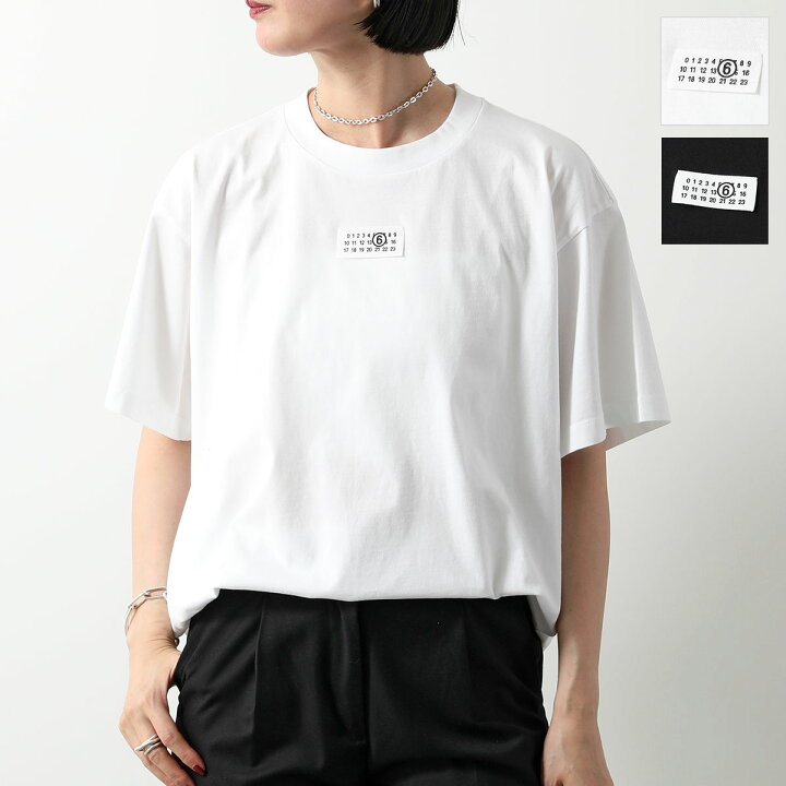 楽天市場】MM6 エムエムシックス メゾンマルジェラ Tシャツ SH0GC0017  