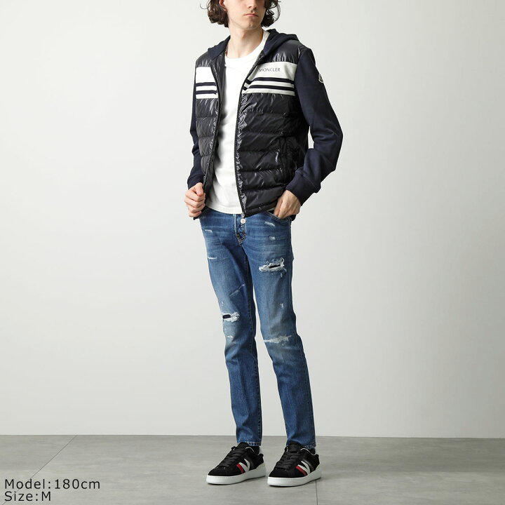 楽天市場】MONCLER モンクレール ダウンジャケット FELPA APERTA CON 