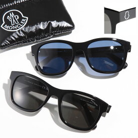 MONCLER × FRGMT モンクレール フラグメント サングラス ML0250-P メンズ スクエア型 メガネ 眼鏡 ロゴ アイウェア カラー2色